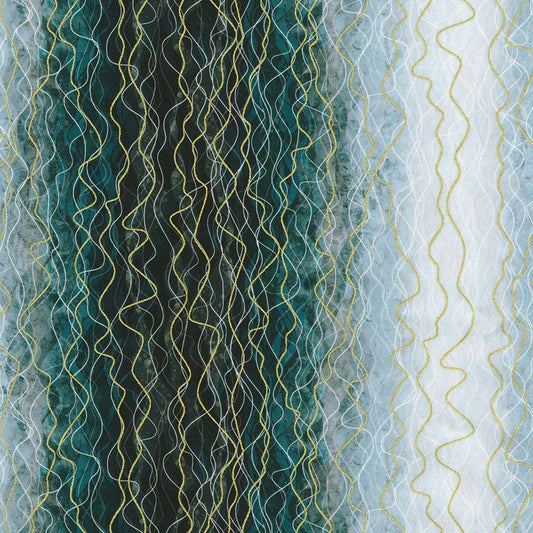 Hill Shine - Ocean Gradient - by Rose Halsey with Robert Kaufman Fabrics