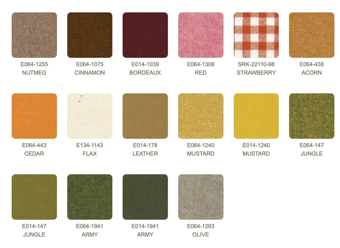 Essex Collection - Autumn Fat Quarter Bundle - by Robert Kaufman Fabrics