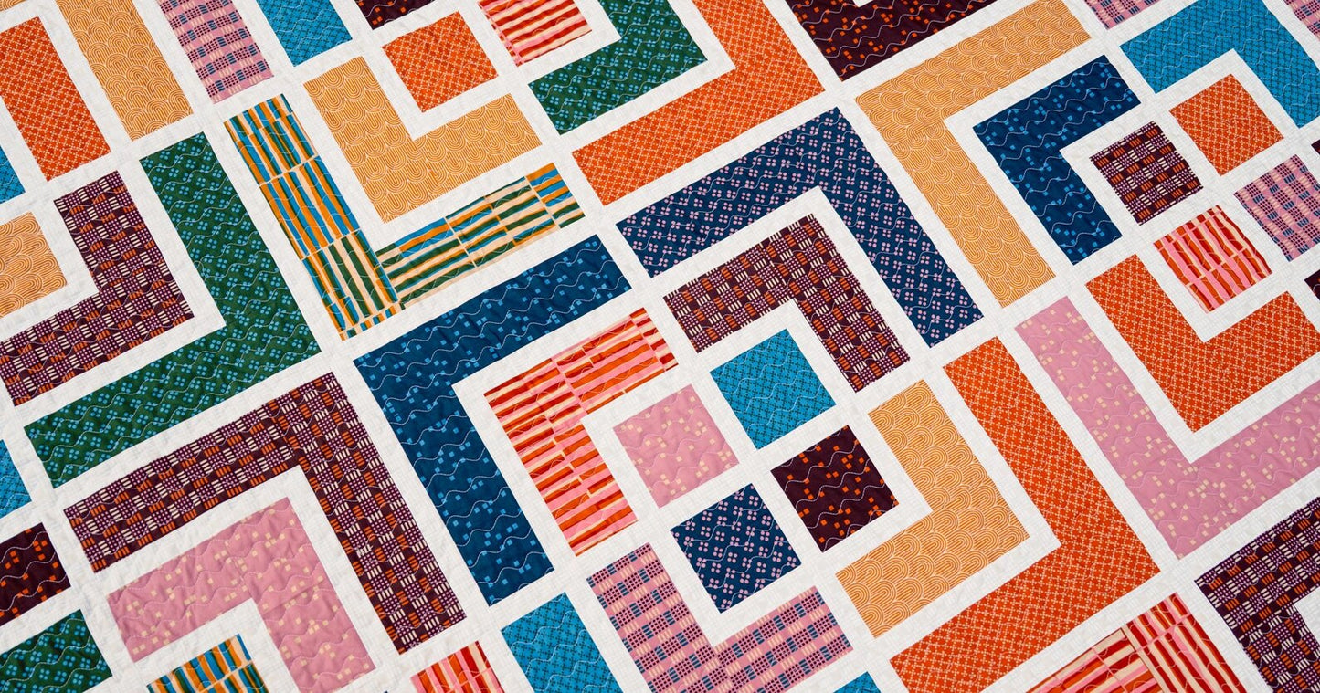 Penny Quilt Kit featuring Geometry by Ruby Star Society