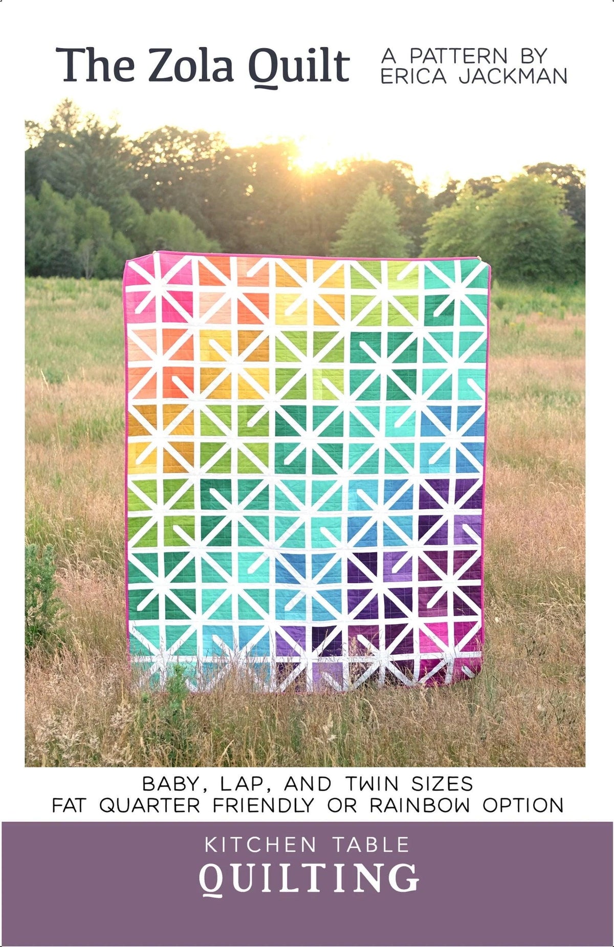 Zola Quilt Pattern by Kitchen Table Quilting
