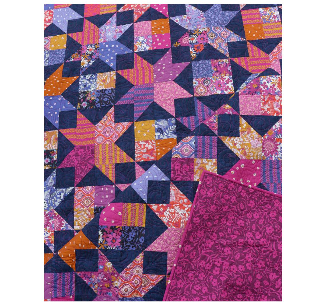 Amelia (72" x 90") Quilt Pattern by Crystal Manning