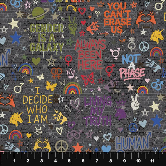 Always Been Here - Can't Erase Us Riot Small - by Mx Domestic