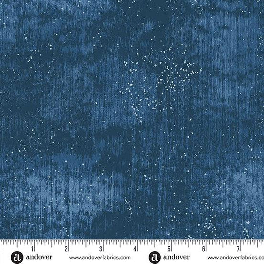Glaze III - Indigo - by Libs Elliott with Andover Fabrics (Half Yard Cut)