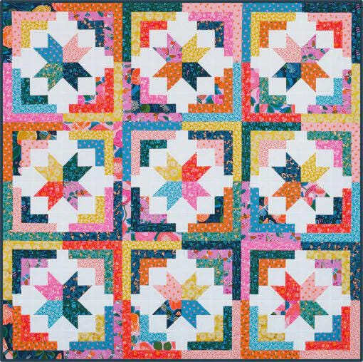 Cozy Cabin Quilt Pattern by Morgan Mccollough