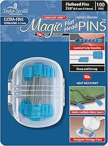 Magic Pins Regular Extra Long Flathead Pins 2 1/8"
