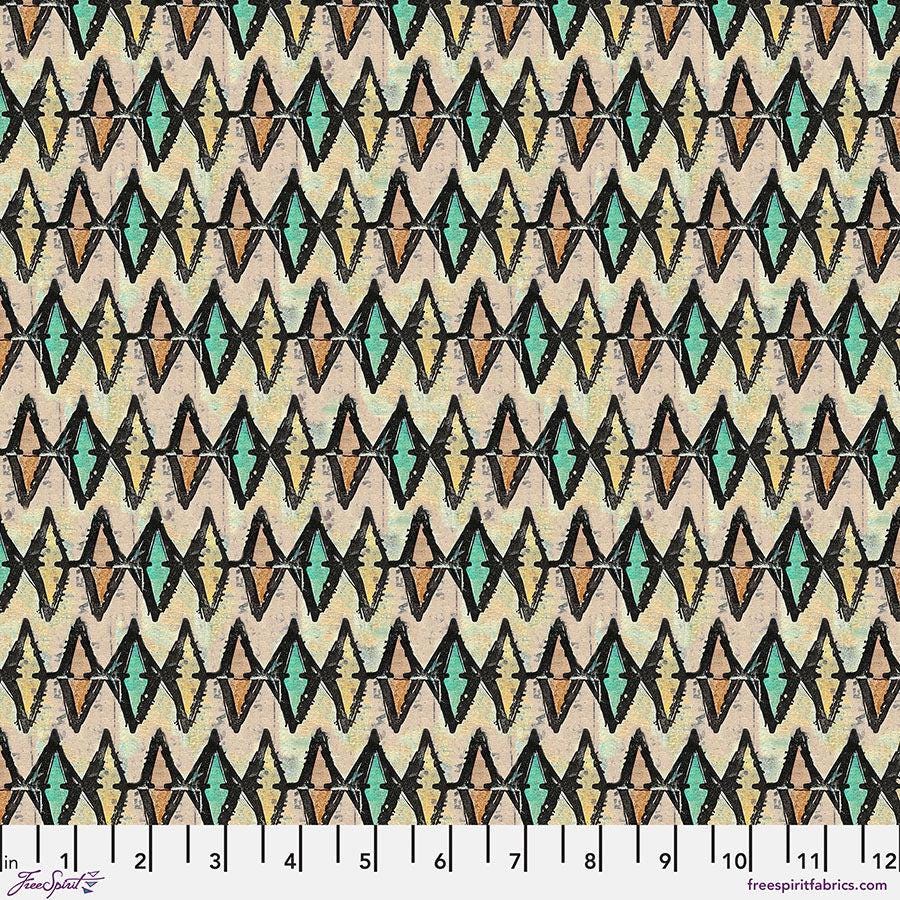 On Your Mark – Diamonds - Stained Glass (Half Yard Cut) – by Seth Apter with FreeSpirit Fabrics