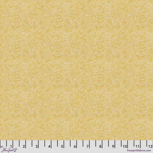 Eclectic Elements Palette Yellow - Tiny Print by Tim Holtz with Free Spirit Fabrics