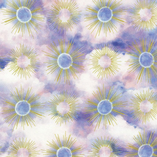Hill Shine - Lilac - by Rose Halsey with Robert Kaufman Fabrics