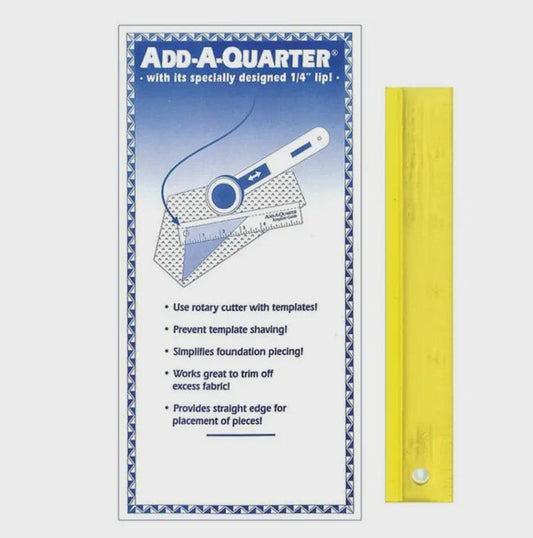 Add-A-Quarter PLUS – 6” Ruler