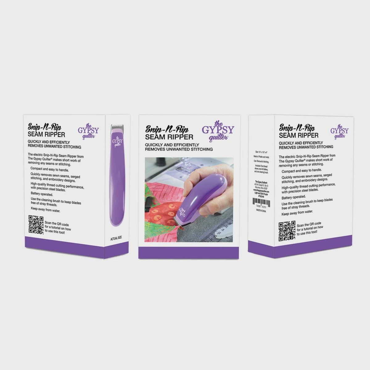 Snip-N-Rip Electric Seam Ripper – by The Gypsy Quilter