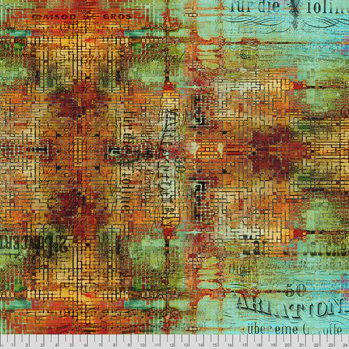 Abandoned - Rusted Patina - Patina - by Tim Holtz with Free Spirit Fabrics