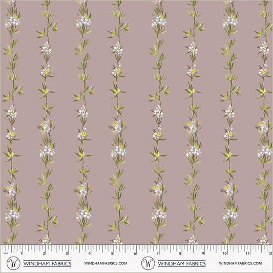 Bloomfield - Climbing Vines Lavender - by Kelly Ventura with Windham Fabrics