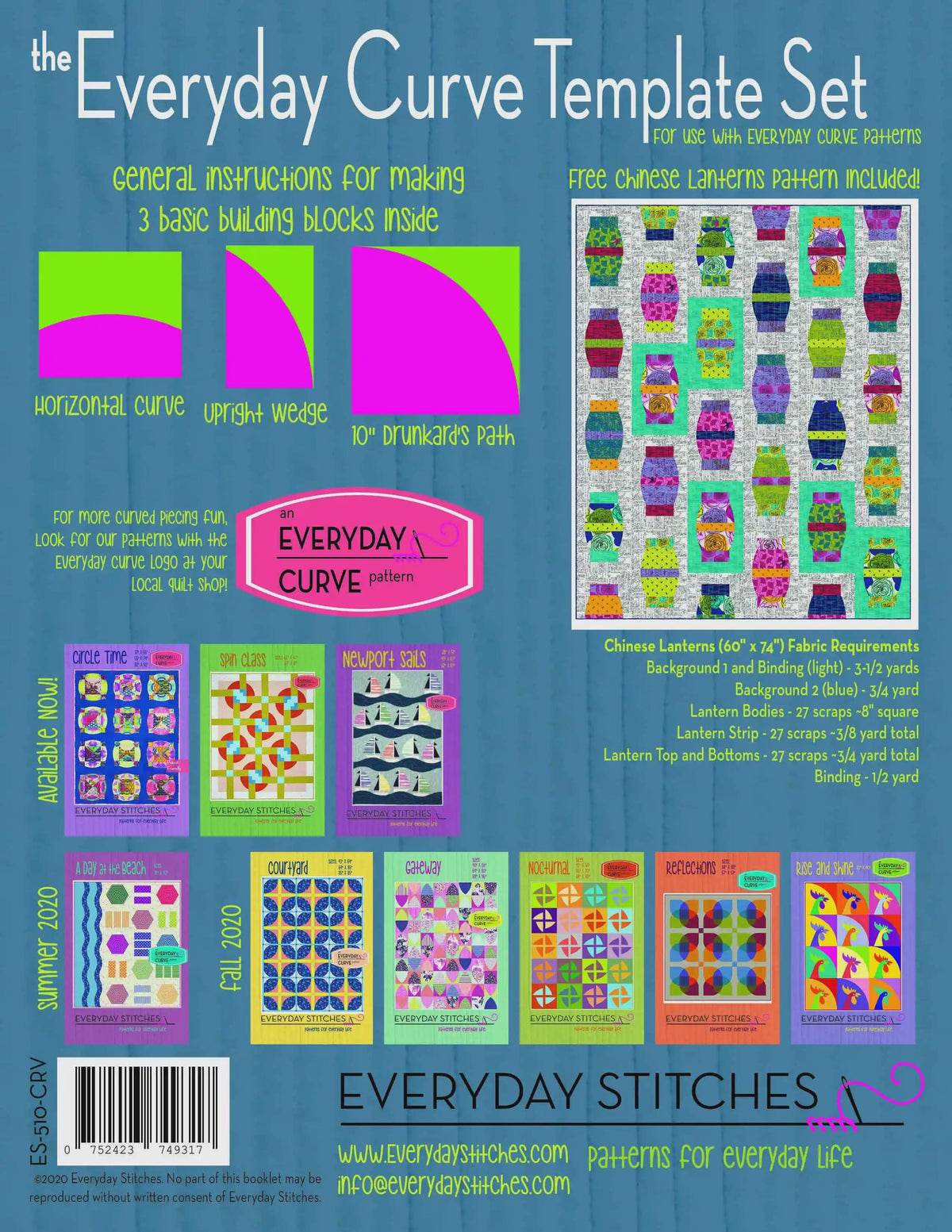 Everyday Curve Template Set