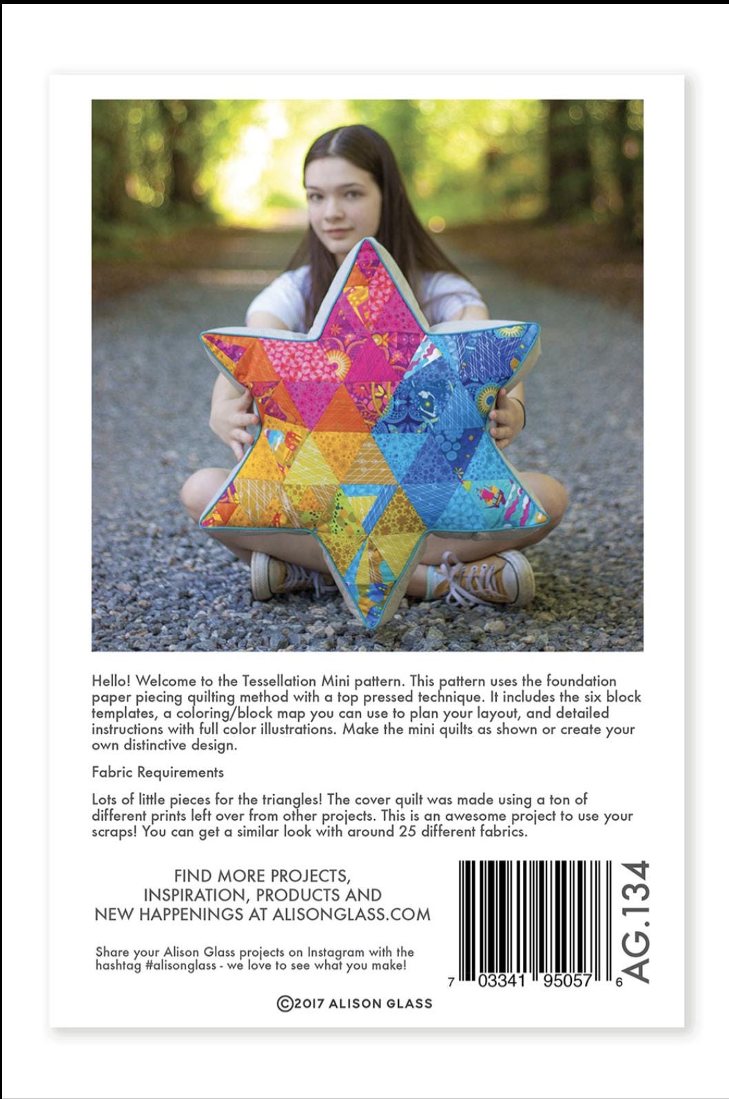 Tessellation Mini Quilt Pattern – by Alison Glass & Nydia Kehnle