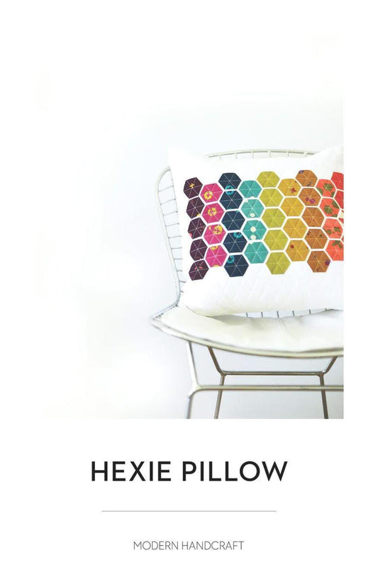Hexie Pillow Printed Pattern by Modern Handcraft
