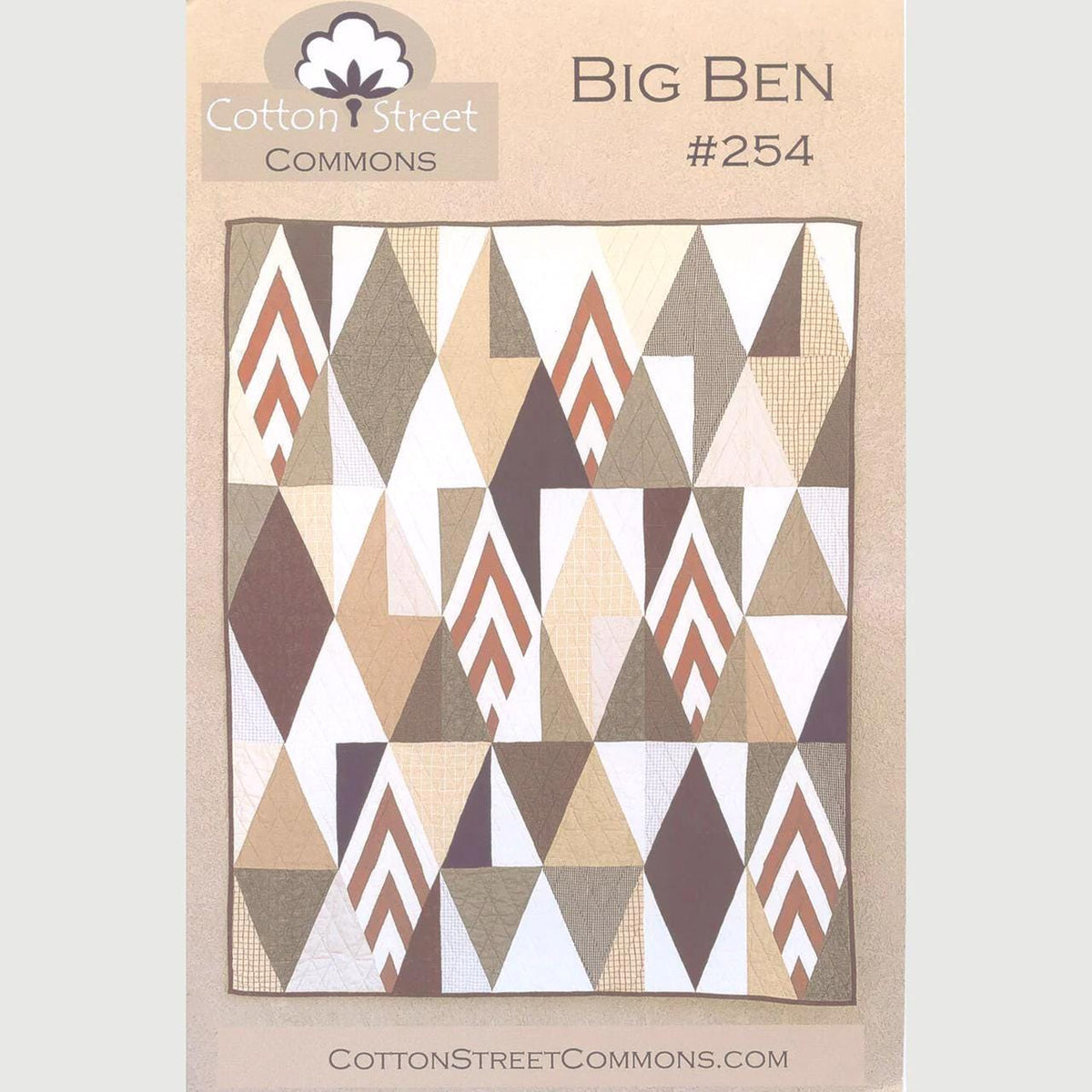 Big Ben Quilt Pattern by Cotton Street Commons