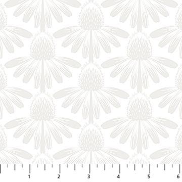 Indelible: Soft - Coneflower in Oat - by Anna Maria Textiles
