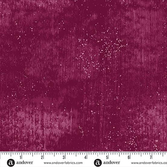 Glaze I - Maroon by Libs Elliott with Andover Fabrics