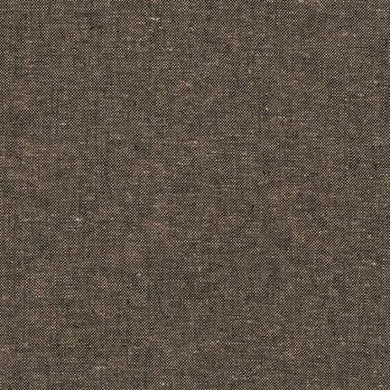 Essex Yarn Dyed - Espresso - by Robert Kaufman Fabrics