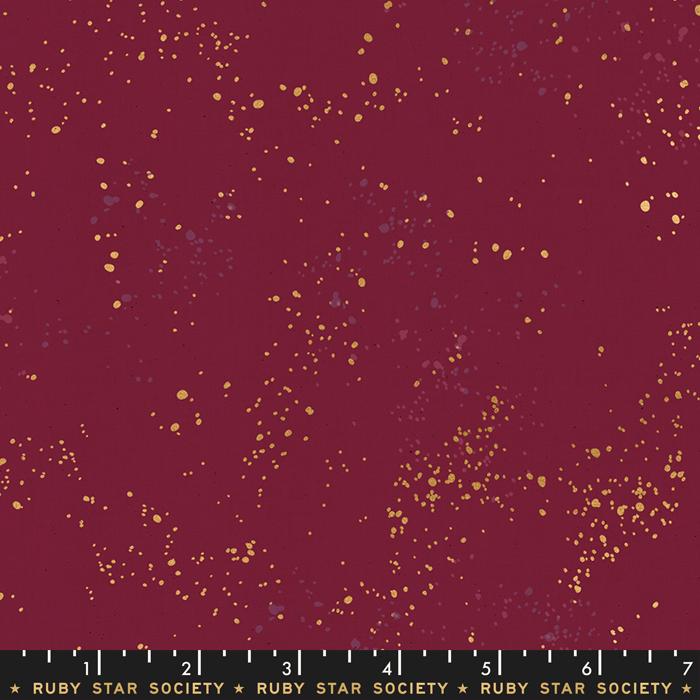 Speckled Metallic Fabric - Wine Time - by Rashida Coleman Hale with Ruby Star Society
