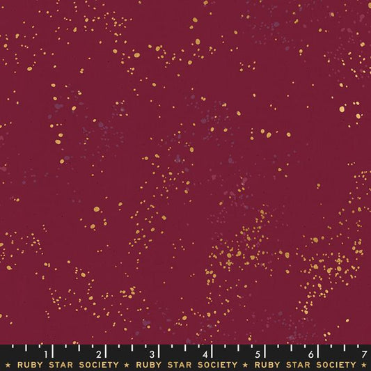 Speckled Metallic Fabric - Wine Time - by Rashida Coleman Hale with Ruby Star Society
