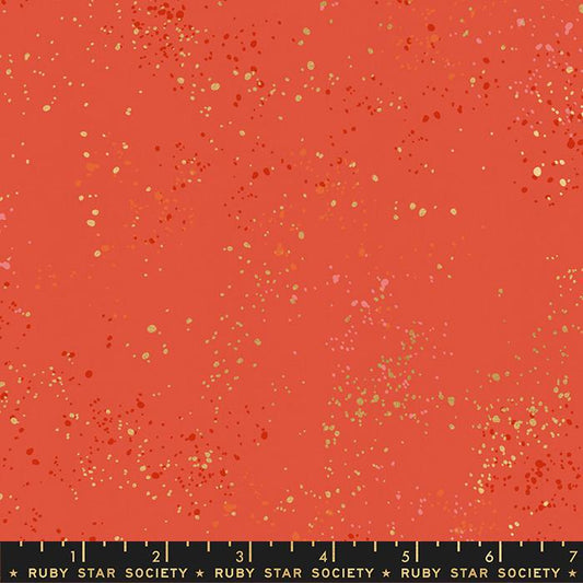 Speckled Metallic Fabric - Festive - by Rashida Coleman Hale with Ruby Star Society