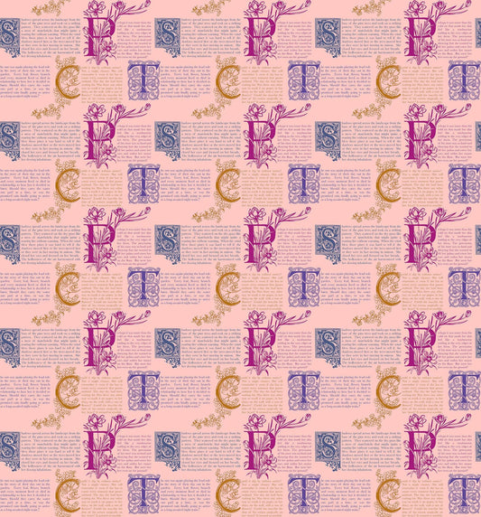 Allegory - Prose in Blush - by Anna Maria Textiles with Northcott Fabrics
