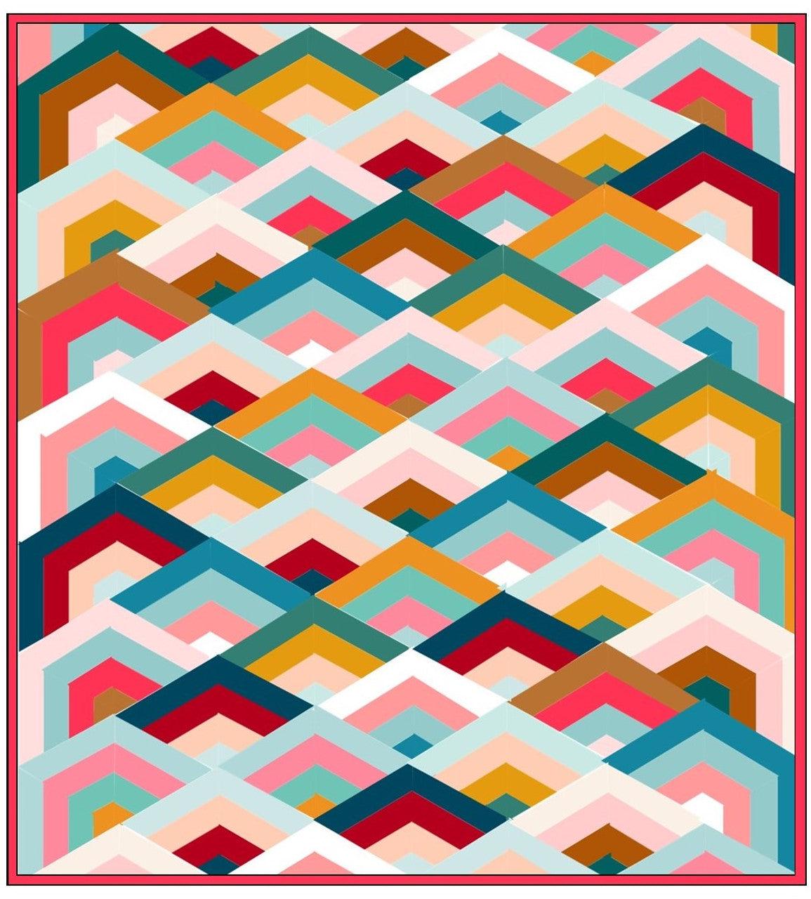 High Street Hills Quilt Pattern by Cotton Street Commons