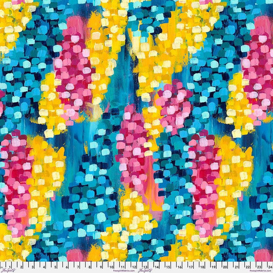 Soda Pop - LG Bliss in Blue - by Sue Penn Designs with Free Spirit Fabrics