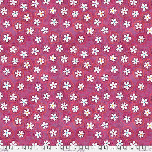 Soda Pop - Daisy Dream in Pink - by Sue Penn Designs with Free Spirit Fabrics