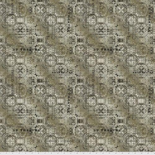 Abandoned - Du Theater - Neutral - by Tim Holtz with Free Spirit Fabrics