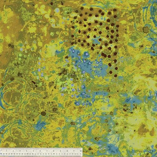 Marcia Derse Essentials - Spotted Graffiti, Land + Pond - with Windham Fabrics