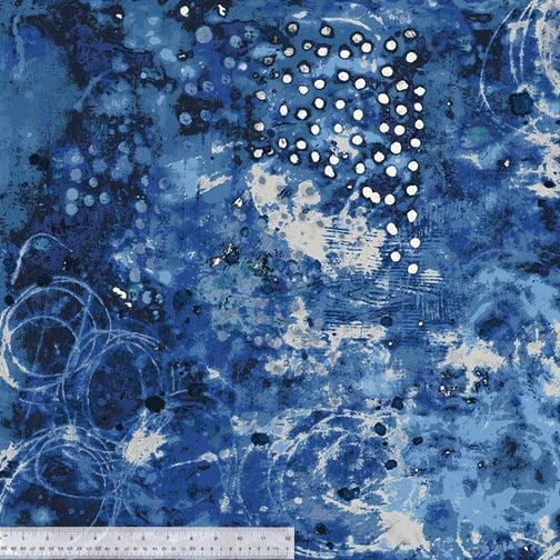 Marcia Derse Essentials - Spotted Graffiti, Weather Map - with Windham Fabrics