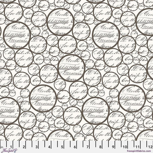 Stamped - Orbit - Half Yard Cut - by Seth Apter with FreeSpirit Fabrics