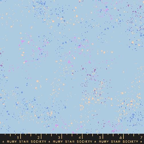 Speckled Fabric - Water Blue - by Rashida Coleman Hale with Ruby Star Society