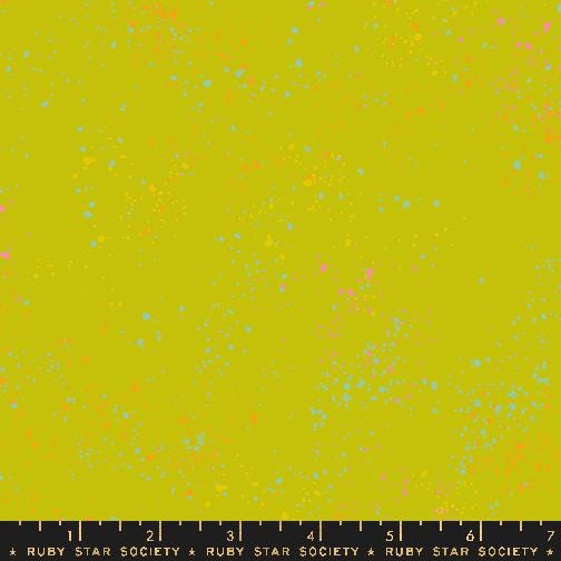 Speckled Fabric - Pistachio - by Rashida Coleman Hale with Ruby Star Society