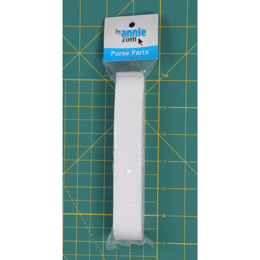 Bag Strapping - 1 in x 3 yd - White