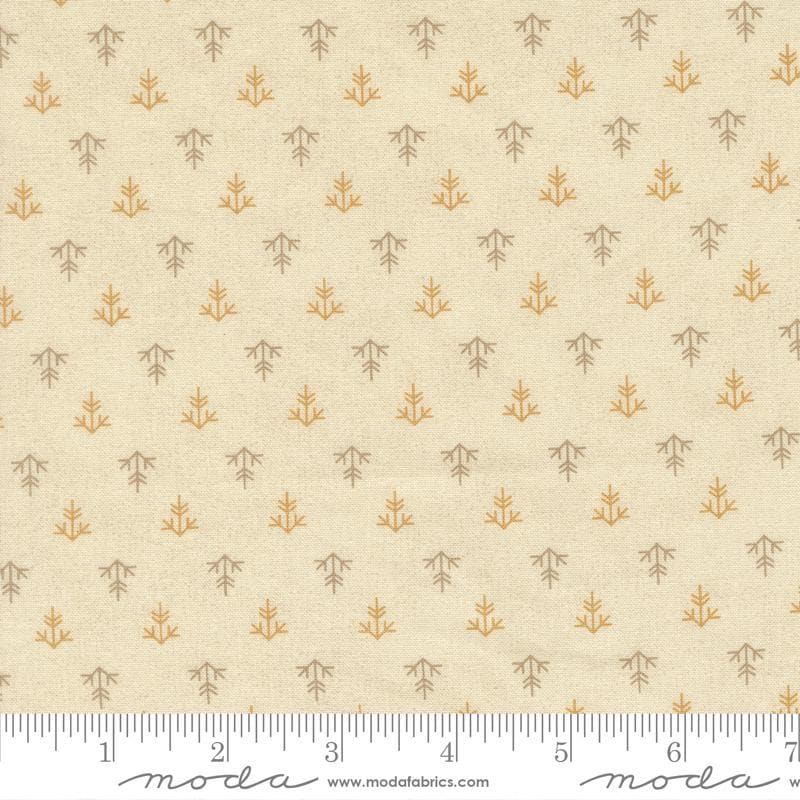 Posh - Fretwork in Ivory Whisper - by BasicGrey with Moda Fabrics