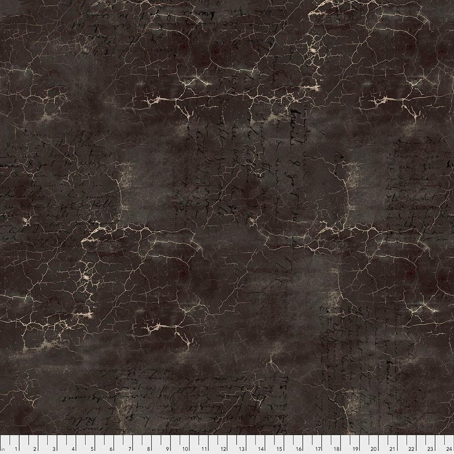 Cracked Shadow - Black - from Tim Holtz with Free Spirit Fabrics