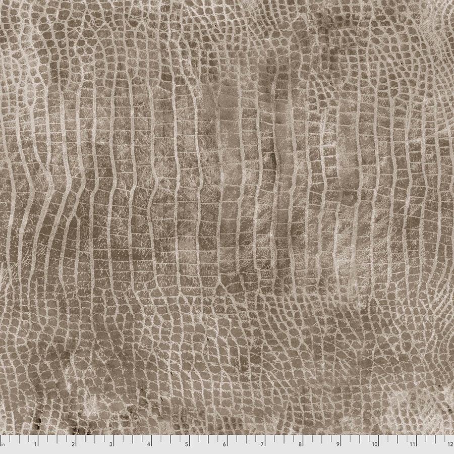 Worn Croc - Pebble - by Tim Holtz with Free Spirit Fabrics