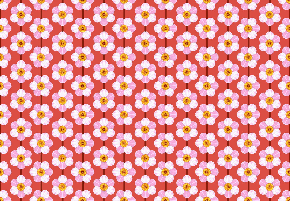 Iconic Fabric - Daffodil in Desert - by Anna Maria Textiles