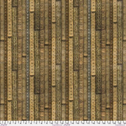Foundations - Tape Measures - Neutral from Tim Holtz with Free Spirit Fabrics