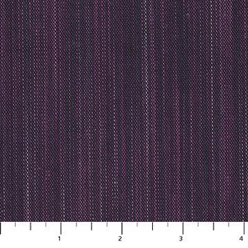 Space Dye Woven Fabric in Eggplant - by Figo Fabrics