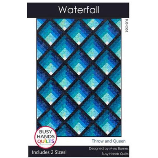 Waterfall Quilt Pattern By Busy Hands Quilts