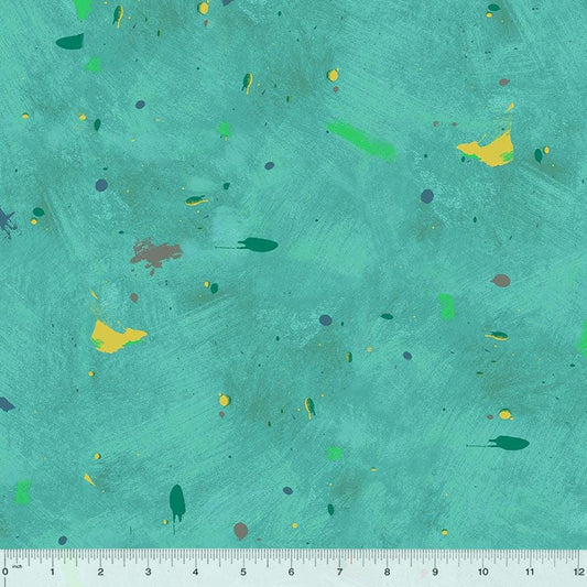 Marcia Derse Essentials - Marble Run, Splash, Robin's Egg - with Windham Fabrics