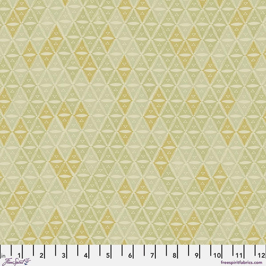 The Wisdom - The Diamond in Neutral - be Valori Wells with FreeSpirit Fabrics