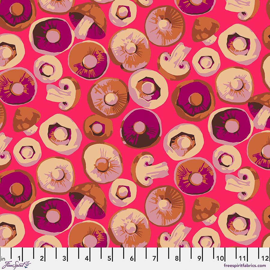Forage - Button Mushroom - by Martha Negley with FreeSpirit Fabrics