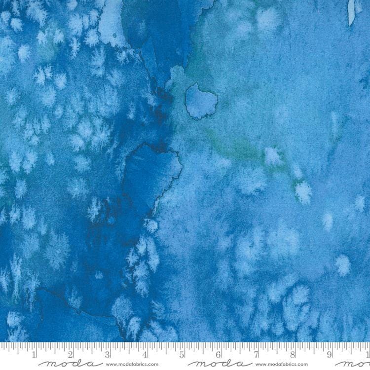 Flow - Cobalt - by Create Joy Project with Moda Fabrics