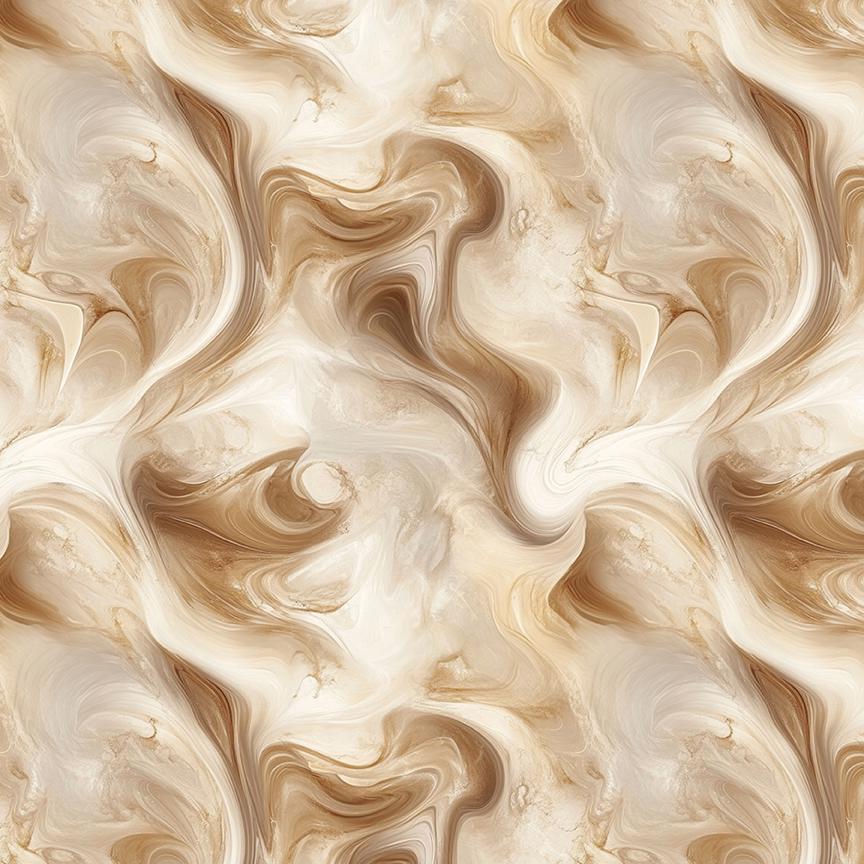 Coffee Time - Swirl in Brown - by RBD Designers with Riley Blake Designs