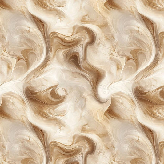 Coffee Time - Swirl in Brown - by RBD Designers with Riley Blake Designs